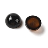 Natural Black Onyx Cabochons G-B082-07A-03-2