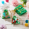 50Pcs Heart Printed Organza Bags OP-TADJ0001-01I-5