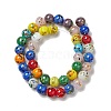 Handmade Lampwork Beads Strand LAMP-C008-02D-2