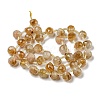 Natural Yellow Quartz Beads Strands G-H297-B10-02-3