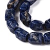 Natural Sodalite Beads Strands G-N342-145-3