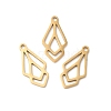 201 Stainless Steel Pendants LS-STAS-I199-A06-G-2
