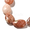 Natural Plum Blossom Jade Beads Strands G-I377-A11-4