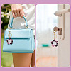 2Pcs PU Mirror Keychains KEYC-TADJ0001-05B-6