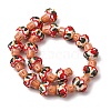 Handmade Bumpy Lampwork Beads LA-CBAE4A5-02A-2