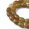 Imitation Cracked Jade Glass Beads GLAA-WH0032-05D-2