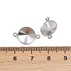 304 Stainless Steel Connector Charms STAS-B108-02P-02-3