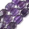 Natural Amethyst Beads Strands G-P544-B06-01-1