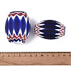 Handmade Millefiori Glass Barrel Beads LA-N002-33A-3