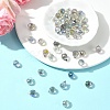 48Pcs 4 Colors Electroplate Glass Beads GLAA-FS0001-89-7