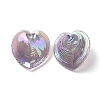 UV Plating Rainbow Iridescent Acrylic Pendants OACR-C003-08A-2