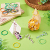 15Pcs Spray Painted Alloy Swivel Snap Hook Clasps FIND-TA0010-58-6