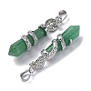 Natural Green Aventurine Pendants G-A241-01P-11-2