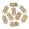 Alloy Rhinestone Connector Charms FIND-TAC0014-54A-2