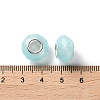 Pearlized Resin European Beads RESI-M001-01A-3