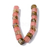 Tigerskin Glass Beads Strands G-F743-03C-3