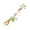 Alloy Enamel Pendant Decorations HJEW-MZ00087-5