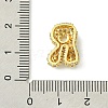 Rack Plating Brass Clear Cubic Zirconia Pendants KK-S378-01G-R-3