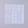 DIY Dangle Earring Accessories Silicone Molds DIY-K017-06-2