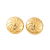 Ion Plating(IP) 304 Stainless Steel Stud Earrings for Women EJEW-P279-45G-1