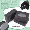 Rectangle Folding Paper Storage Boxes CON-WH0106-01A-01-4