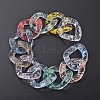 Transparent Acrylic Linking Rings OACR-N009-015A-B-1