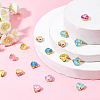 60Pcs 6 Colors Sew on Rhinestone GLAA-DC0001-05-5
