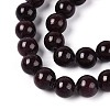 Dyed Natural Mashan Jade Round Beads Strands G-T139-8mm-67I-4