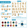 DIY Birthstone Jewelry Making Finding Kit FIND-TA0002-12-3