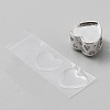 Heart 925 Sterling Silver European Beads STER-WH0010-59-2
