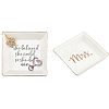 Fingerinspire Porcelain Jewelry Plate DJEW-FG0001-05-1