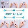 Unicraftale DIY Cowhide Leather Cord Necklace Making Kits DIY-UN0001-84-4