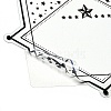 10Pcs 10 Styles Vintage Lace Waterproof PET Stickers Sets DIY-M066-05C-6