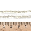Electroplate Transparent Glass Beads Strands EGLA-P061-04C-AB17-3