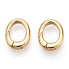 Brass Spring Gate Rings KK-N254-17G-1