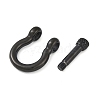 Ion Plating(IP) 304 Stainless Steel Screw D-Ring Anchor Shackle Clasps STAS-E452-43B-2