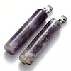 Natural Amethyst  Pendants G-R456-03-1