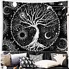 Polyester Wall Hanging Tapestry TREE-PW0001-35B-11-1