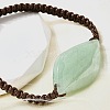 Natural Gemstone Beads Braided Bead Bracelets BJEW-Q070-01-4