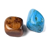 Nuggets Natural & Synthetic Mixed Gemstone Tumbled Polished Stones Collections AJEW-Q152-04-3