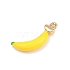 Fruit Alloy Enamel Pendants LS-ENAM-P264-02J-G-3