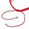 5Pcs Glass Braided Beaded Bracelets BJEW-MZ00304-5