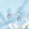 304 Stainless Steel Pendants STAS-UN0044-39-5