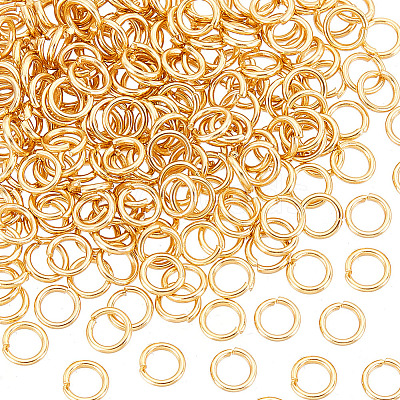 304 Stainless Steel Open Jump Rings STAS-UN0017-53G-1
