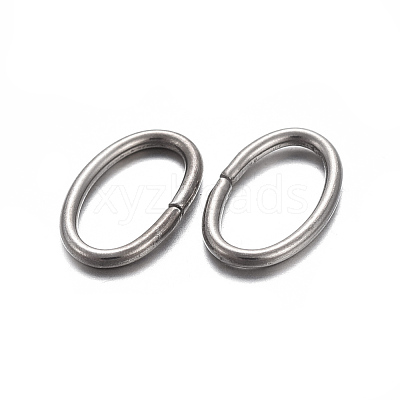 Tarnish Resistant 304 Stainless Steel Open Jump Rings STAS-F221-40P-A-1