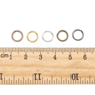 Brass Open Jump Rings JRC8MM-M-1