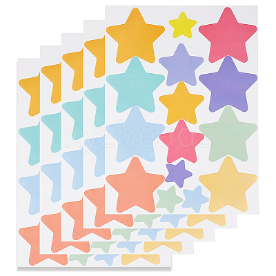 PVC Plastic Sticker for Wall Decoration Accessories AJEW-WH0007-05D-1