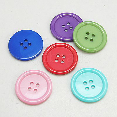 Resin Buttons RESI-D030-13mm-M-1