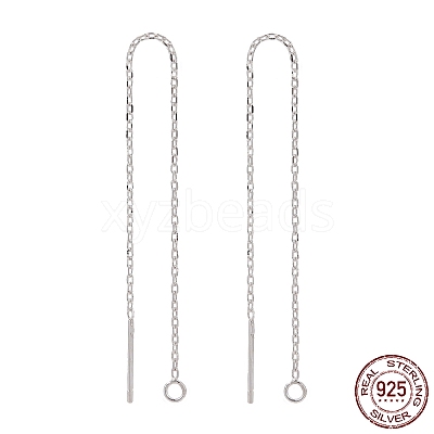 925 Sterling Silver Ear Stud Findings X-STER-I014-04S-1