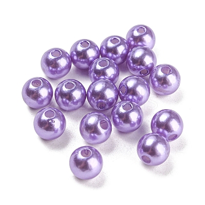 Imitation Pearl Acrylic Beads PL610-02A-1